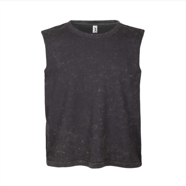 T406MS Men's Stone Wash Tanks Thumbnail