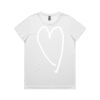 4001A Women's Maple Active Tee Thumbnail