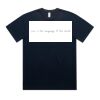 5052 Men's Block Oversized Tee Thumbnail
